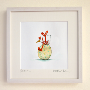 Mother Hen 2 Print