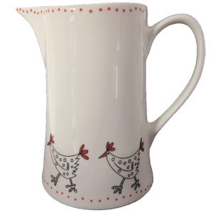Hens Pint Jug