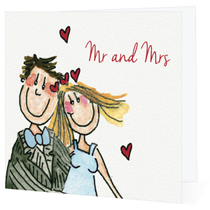 Happy Couple Mr & Mrs
